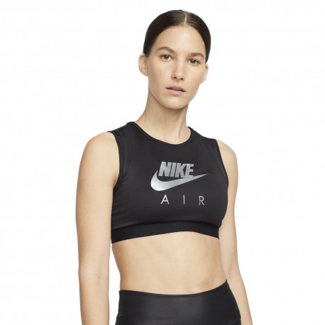 Nike Reggiseno Sportivo Air Mesh Medium Nero Donna