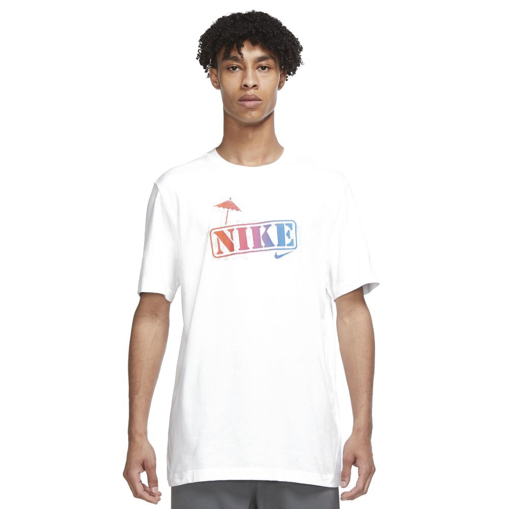 Nike Maglietta Palestra Bianco Uomo