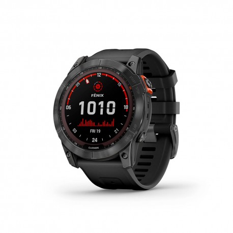 Garmin Fenix 7X Sapphire Solar Grigio Nero