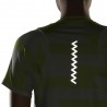 ADIDAS Maglia Running Fast All Over Print Almost Lime  Donna