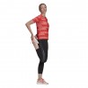 ADIDAS Maglia Running Fast All Over Print Semi Turbo Bright  Donna