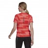 ADIDAS Maglia Running Fast All Over Print Semi Turbo Bright  Donna