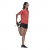 ADIDAS Pantaloncini Running Split Adizero Nero Donna