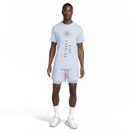 Nike Maglia Running Dvn Light Azzurro Uomo