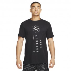 Nike Maglia Running Dvn Nero Uomo
