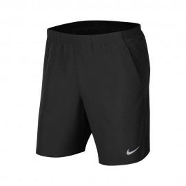 Nike Pantaloncini Running 7In Dri-Fit Nero Argento Uomo