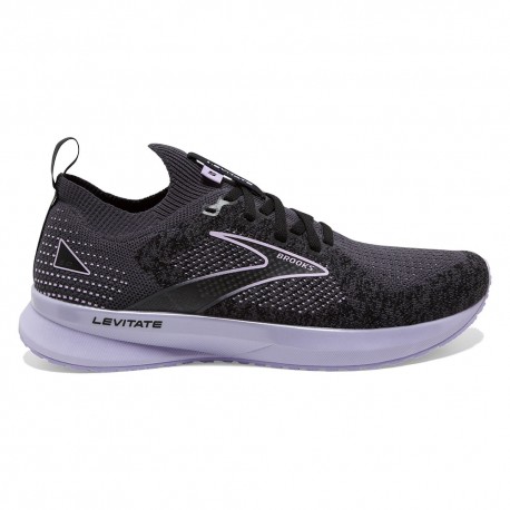 Brooks Levitate 5 Stealthfit Nero Ebony - Scarpe Running Donna