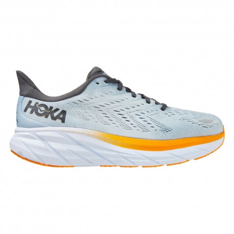 Hoka Clifton 8 Blue Fog Plein Air - Scarpe Running Uomo