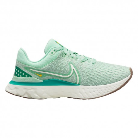 Nike React Infinity Run Flyknit 3 Mint Foam Summit  - Scarpe Running Donna