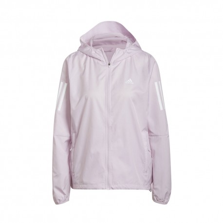 ADIDAS Giacca Running Own Hooded Almost Rosa Donna
