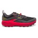 Brooks Cascadia 16 Nero Rosso Giallo - Scarpe Trail Running Uomo