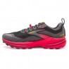 Brooks Cascadia 16 Nero Rosso Giallo - Scarpe Trail Running Uomo