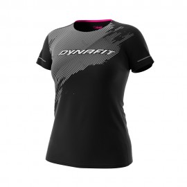 Dynafit T-Shirt Trail Running Alpine 2 Nero Donna