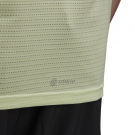 ADIDAS Maglia Running Own Lime Chiaro Argento Uomo