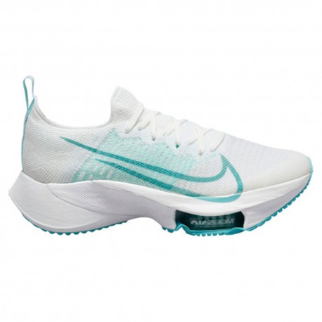 Nike Air Zoom Tempo Next% Bianco Washed Teal - Scarpe Running Donna
