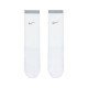 Nike Calze Crew Spark Bianco Argento