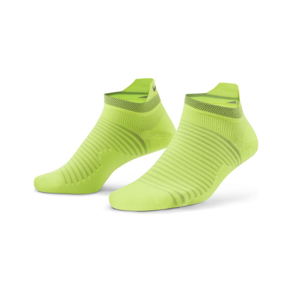Nike Calze Spark No-Show Volt Reflective Argento
