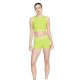 Nike Top Palestra Compact Pro Lime Donna
