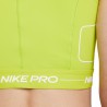 Nike Top Palestra Compact Pro Lime Donna