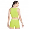 Nike Top Palestra Compact Pro Lime Donna