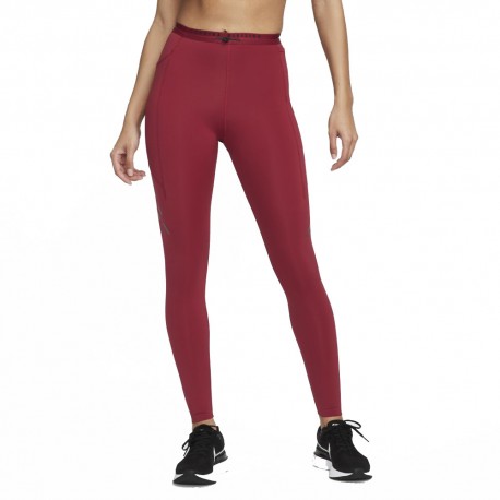 Nike Leggings Running Dvn Mr Pomegrenate Nero Donna