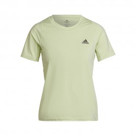 ADIDAS Maglia Running Fast Lime Chiaro Donna
