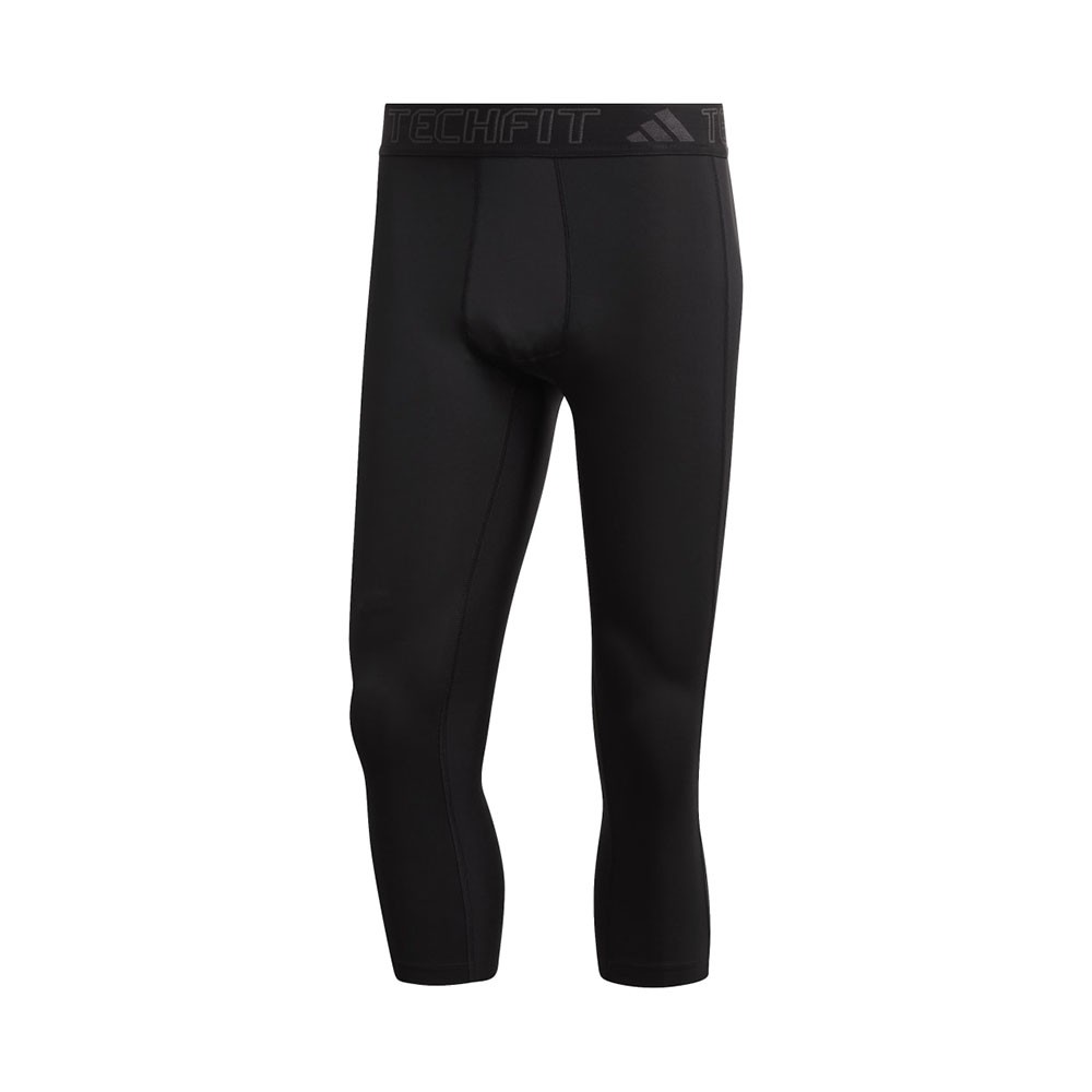 Adidas Leggings Sportivi Com Nero Uomo