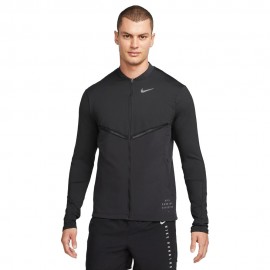 Nike Maglia Running Dvn Full Zip Element Nero Reflective Uomo