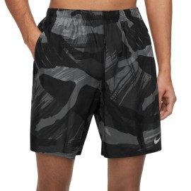 Nike Pantaloncini Running 7In Chlngr Camo Nero Uomo