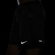 Nike Pantaloncini Running Stride 2In1 Hybrid Nero Uomo