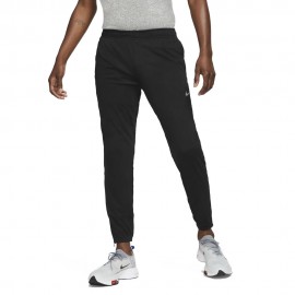 Nike Pantaloni Running Df Challenger Knit Nero Argento Uomo