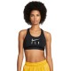 Nike Reggiseno Sportivo Sostegno Elevato Nero Donna