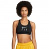 Nike Reggiseno Sportivo Sostegno Elevato Nero Donna