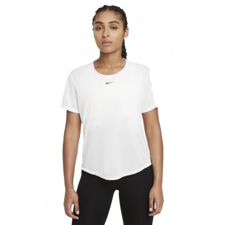Nike Maglietta Palestra Bianco Donna