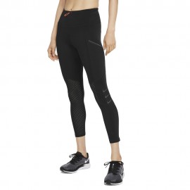 Nike Leggings Running Dvn 7 8 Epic Lux Nero Grigio Donna