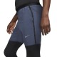 Nike Pantaloni Running Dvn Hybrid Thunder Blue Nero Uomo