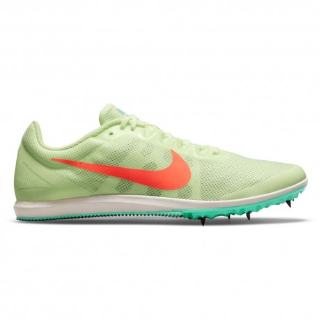 Nike Zoom Rival D 10 Lime Arancio - Scarpe Running Uomo