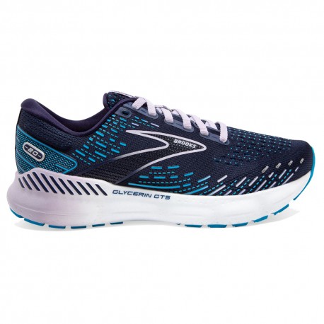 Brooks Glycerin Gts 20 Peacot Ocean - Scarpe Running Donna