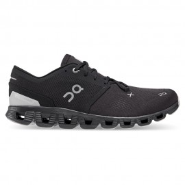 On Cloud X 3 Nero - Scarpe Running Uomo