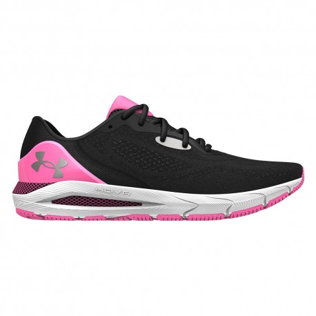 Under Armour Hovr Sonic 5 Nero Rosa - Scarpe Running Donna