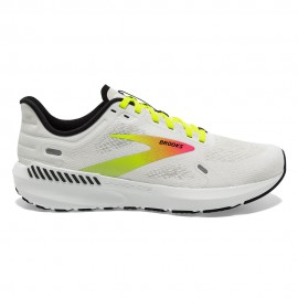 Brooks Launch Gts 9 Bianco Rosa - Scarpe Running Uomo