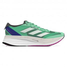 ADIDAS Adizero Boston 11 Pulse Mint Bianco - Scarpe Running Uomo