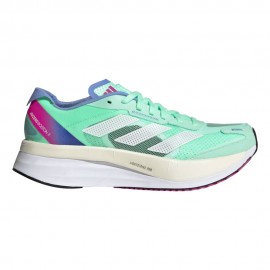 ADIDAS Adizero Boston 11 Pulse Bianco - Scarpe Running Donna