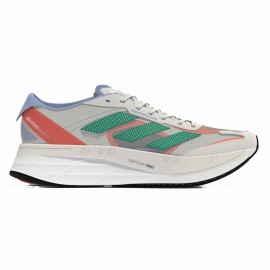 ADIDAS Adizero Boston 11 Bianco Tint Court - Scarpe Running Uomo