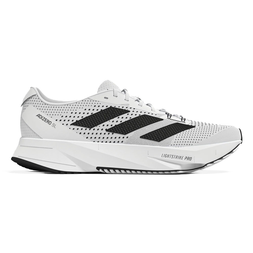 ADIDAS Adizero Sl Ftwr Bianco Nero Carbon - Scarpe Running Uomo