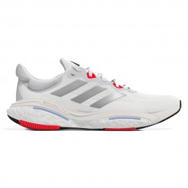 ADIDAS Solar Glide 6 Ftwr Bianco Argento Rosso - Scarpe Running Donna