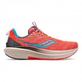 Saucony Echelon 9 Rosso Blu - Scarpe Running Donna