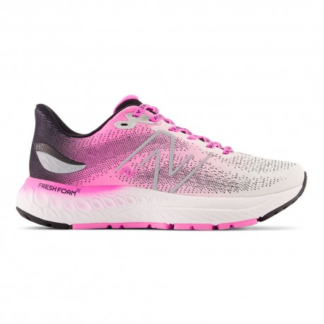 New Balance Fresh Foam 880 V12 Deejay Bianco Fucsia - Scarpe Running Donna