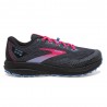 Brooks Divide 3 Ebony Nero Diva Rosa - Scarpe Trail Running Donna