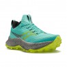 Saucony Endorphin Trail Cool Mint Acid - Scarpe Trail Running Donna